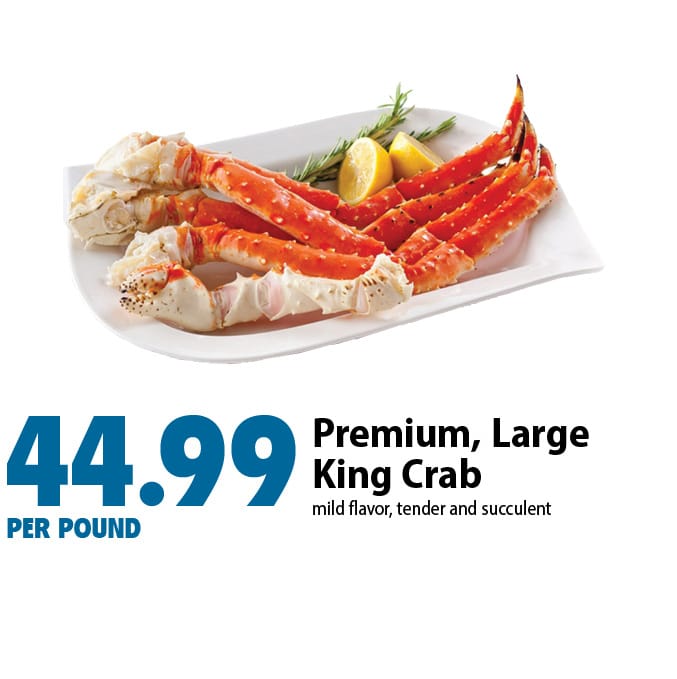 Premium, Large King Crab