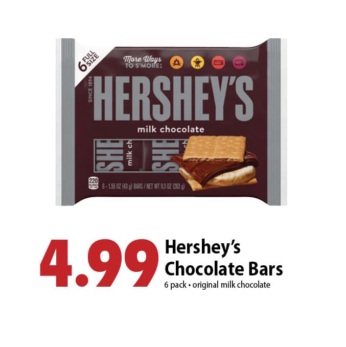 Hershey's Chocolate Bars