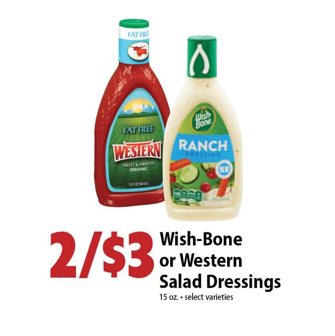 Wish-Bone & Western Salad Dressing