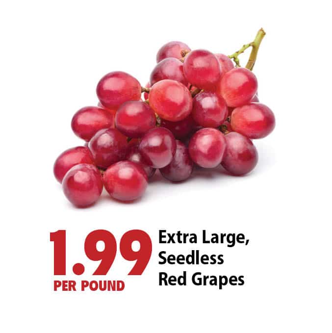 Red Seedless Grapes