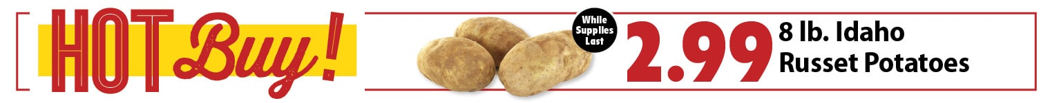 Russet Potatoes Hot Buy