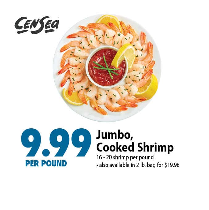 Jumbo Cooked Shrimp