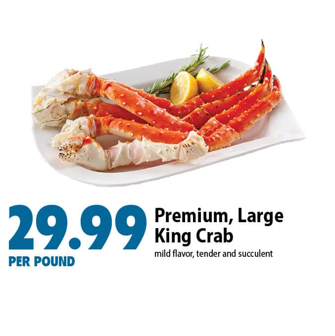 Premium Large King Crab