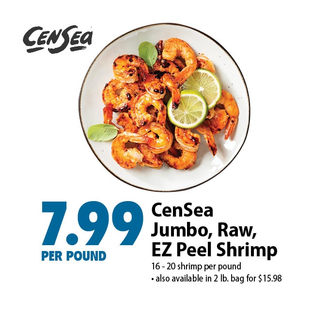 Censea Jumbo Raw Shrimp