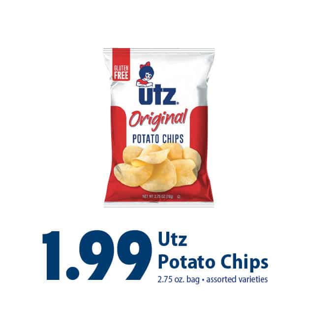 utz potato chips