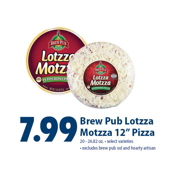 brew pub lotzza motzza pizza