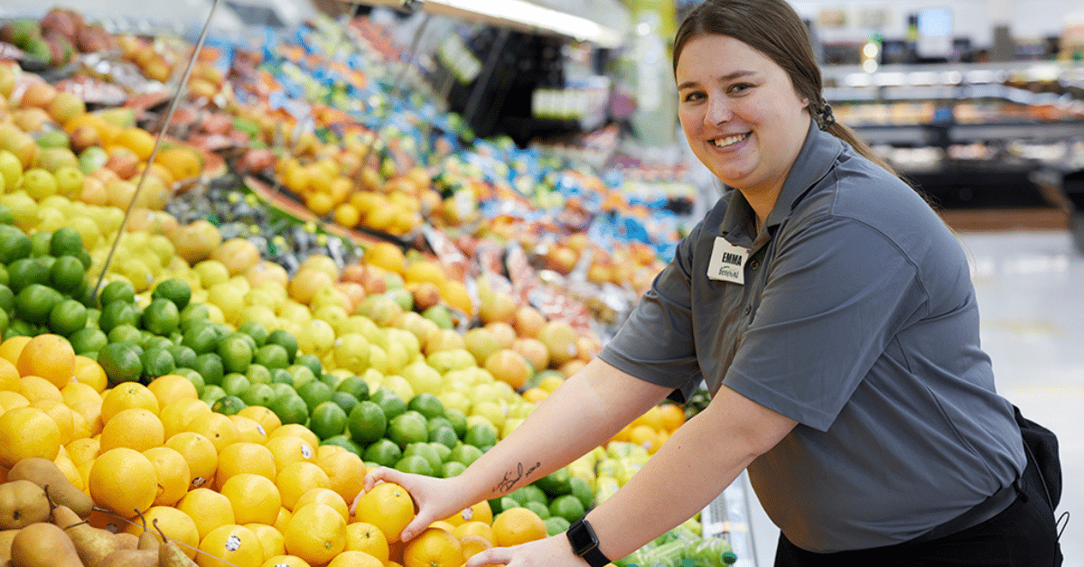 associate organizing produce