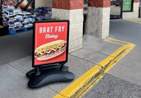 brat stand sign