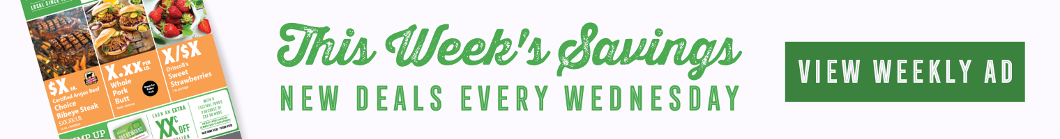 this week's savings banner - desktop