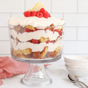 Lemon Raspberry Trifle