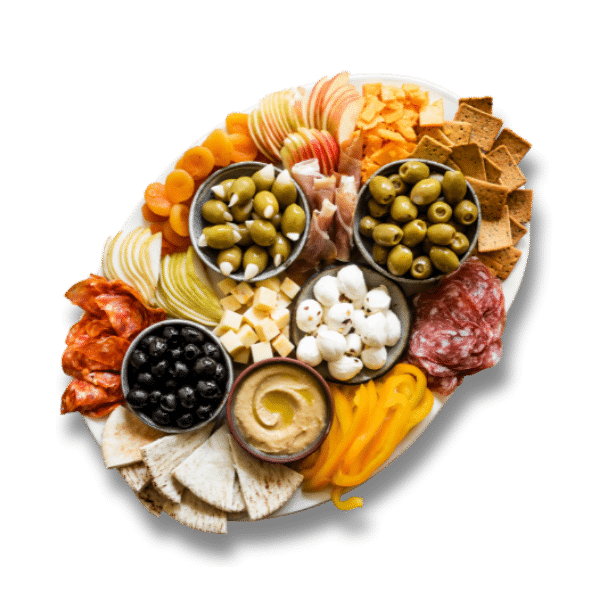 meat and cheese tray