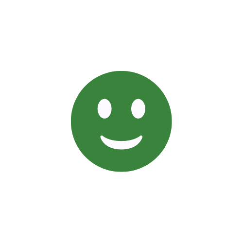 green smiley face