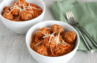 Instant Pot Spaghetti & Meatballs