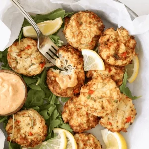 air fryer crab cakes with spicy aioli