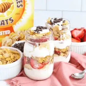 banana split parfait