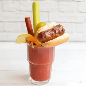 green and gold bloody mary