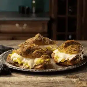 ham egg and cheese croissant