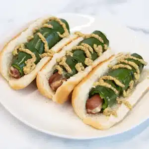 jalepeno popper hot dogs