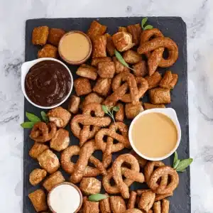 pizza dough pretzels