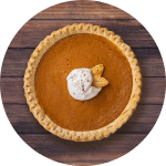 Whole Pumpkin Pie
