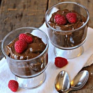 Dark Chocolate Pudding