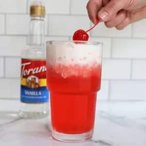Cherries N Cream Dirty Soda
