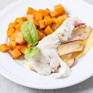 Apple Gouda Stuffed Chicken