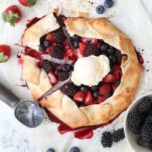 Mixed Berry Galette