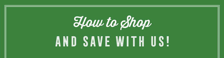 how to shop and save with us