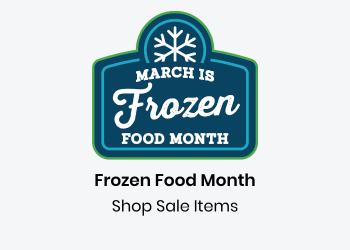 frozen food month - shop sale items