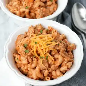 skillet cheeseburger mac