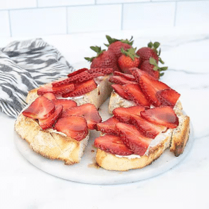 Strawberry Cream Toast